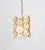 Petite German Gilded Brass Pendants by Sciolari for Palwa, 1970s, Set of 2 For Sale - Image 11 of 14