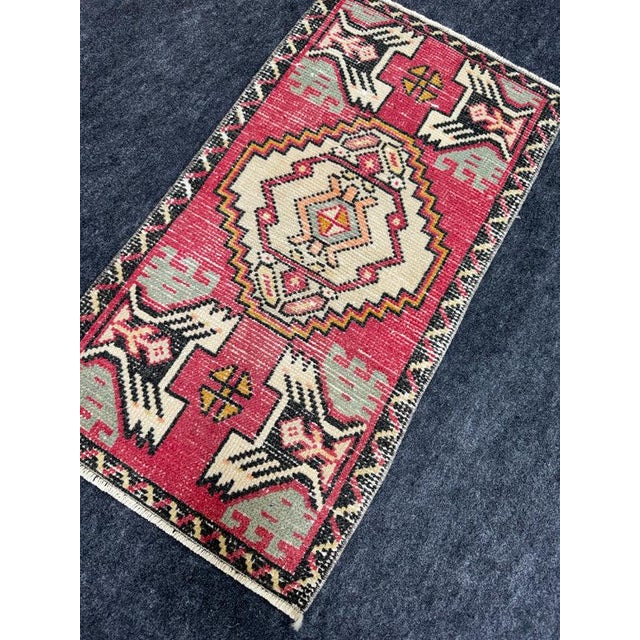 Early 21st Century Turkish Yastik Rug 1'6" x 2'11" For Sale - Image 5 of 5
