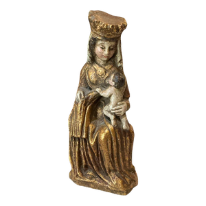 Circa 1900 Madonna and Child France