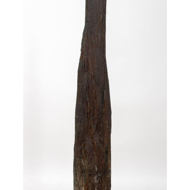 Late 20th Century Petrified Wood Floor Lamp For Sale In New York - Image 6 of 6