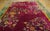 1920s Chinese Art Deco Carpet ( 9' x 11'7" - 275 x 353 ) Antique Art Deco Chinese Floral Green, Red 1920s Rug, Circa Date:...