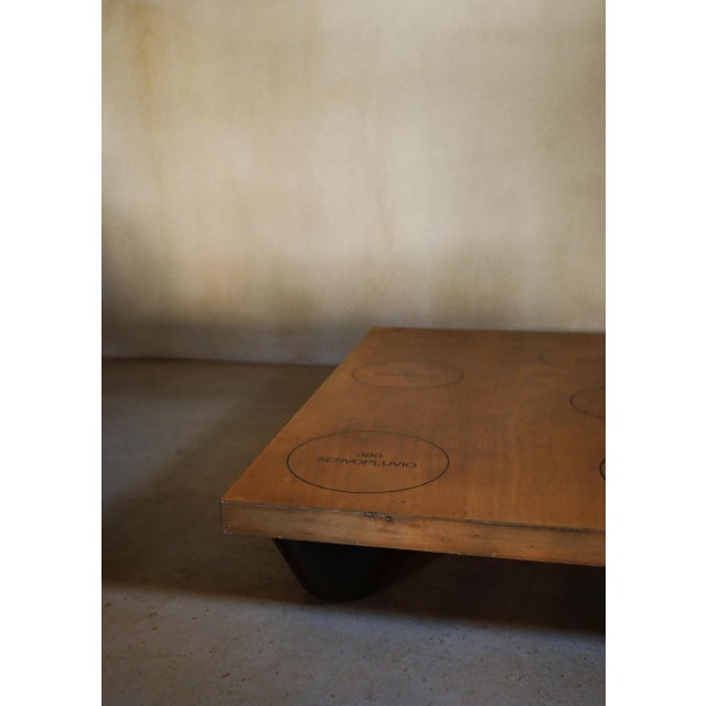 Zanotta Tribute to Castiglioni Low Table by Zanotta, 1980 For Sale - Image 4 of 6
