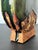 Modern Japanese Studio Pottery Oribe Moon Flask Vase by Ken Matsuzaki For Sale - Image 15 of 18