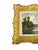 French Provincial 19th Century French Pastoral Landscape Oil Painting in Ornate Giltwood Frame For Sale - Image 3 of 17