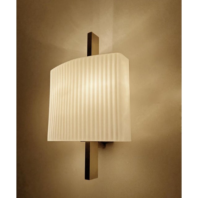 Vintage Space Age Brass Sconces from Hillebrand Lighting, 1960s, Set of 2 For Sale - Image 10 of 18