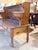 Vintage Pine Box Settle Storage Bench With Lift-Top Blanket Chest For Sale In New York - Image 6 of 7