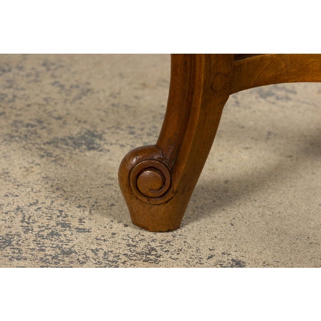Set of 8 Early 20th Century French Louis XV Style Walnut Dining Chairs For Sale - Image 10 of 18