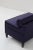 Wood Small Italian Purple Satin Sofa with Roll Cushion, 1959 For Sale - Image 7 of 11