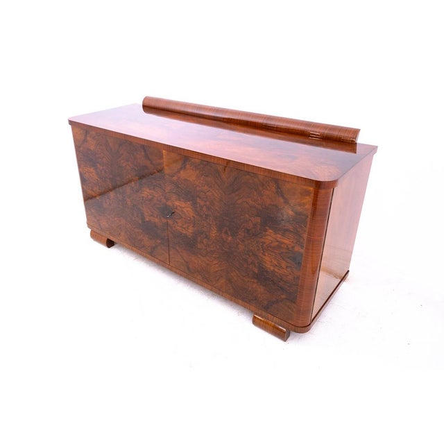 Vintage Art Deco Buffet, Poland, 1930 For Sale - Image 3 of 18