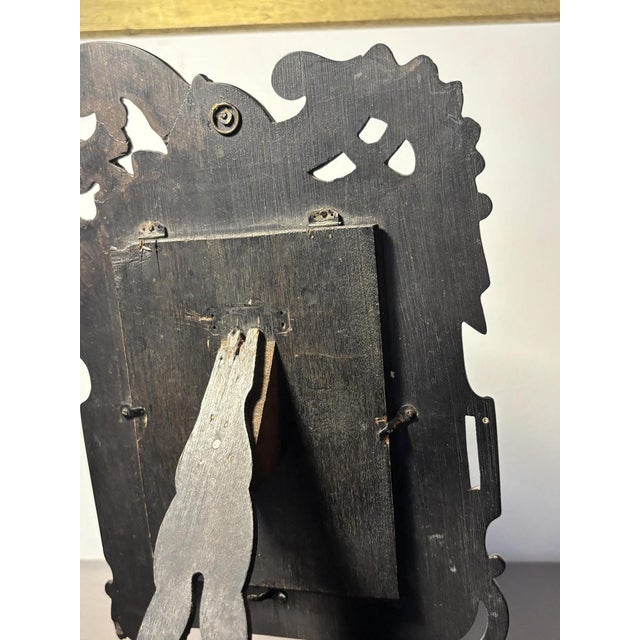 Gutta-Percha Table Mirror, 1870 For Sale - Image 15 of 18