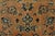 Najafabad Rug 8’10” X 11’4” Orange Wool Vintage Distressed Hand-Knotted Carpet For Sale - Image 10 of 15