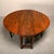 Antique English Oval Gateleg Table with Drawer in Oak, 1800s For Sale - Image 10 of 18