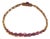 50s Star Ruby Bracelet 14k Gold Vintage Cabochon Natural Gemstone For Sale