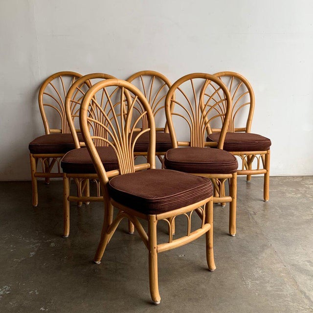 Vintage Rattan Dining Chair Chairish