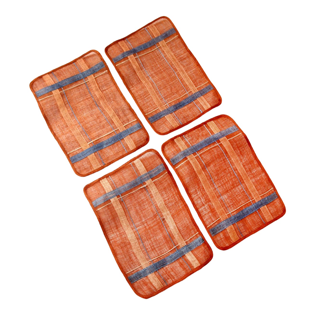 Vintage Woven Placemats Set of 4 Chairish