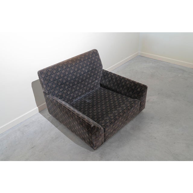 Textile Italian Cado Model Armchair by Gunnar Gravesen and David Lewis for ICF Italia, 1970s For Sale - Image 7 of 10