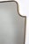 Glass Vintage Italian Wall Mirror with Beading by Gio Ponti, 1960s For Sale - Image 7 of 13