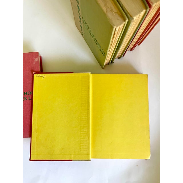 1953 Set of Six Laura Ingalls Wilder Clothbound Harper Editions For Sale - Image 10 of 10