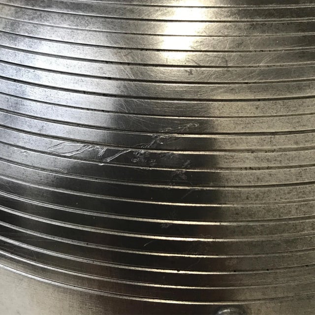 Swedish Art Deco Pewter Vase by Sylvia Stave for CG Hallberg, 1930s For Sale - Image 3 of 12