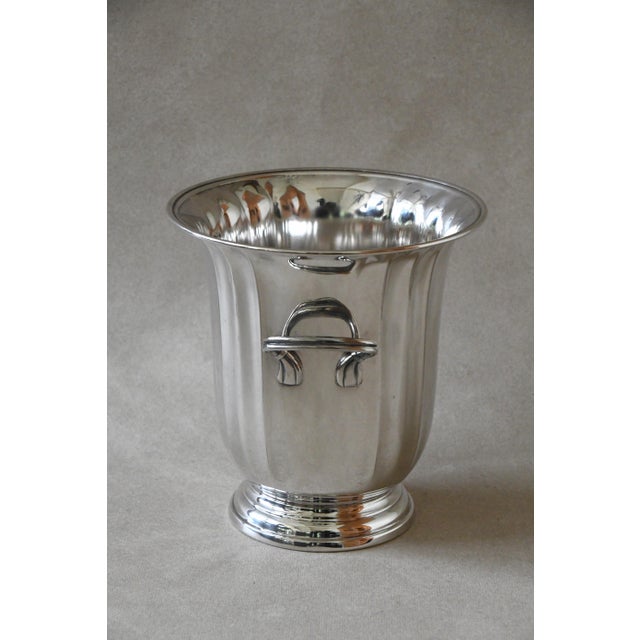 Vintage Gorham Silverplate Champagne Bucket For Sale - Image 4 of 4
