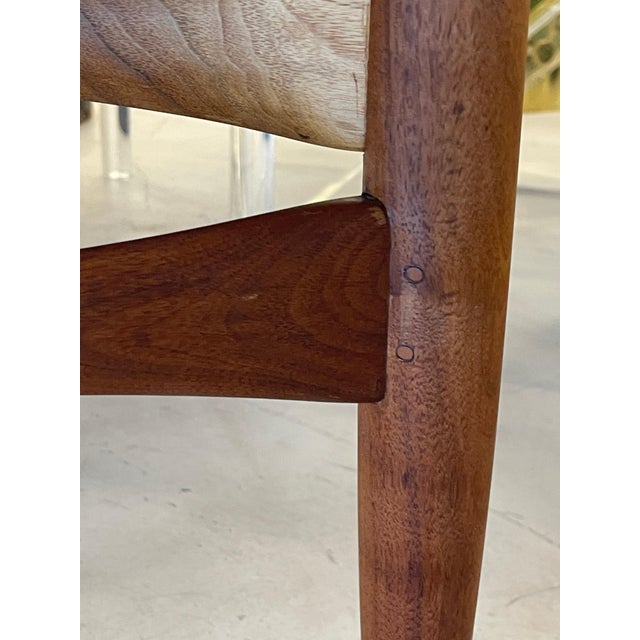 Wood Early 20th Century Scandinavian Mid-Century Guitar Pick Leaf Table For Sale - Image 7 of 18