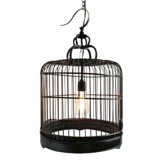 Bird Cage Pendant Light For Sale