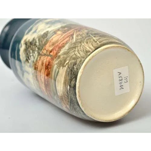 20th Century Faience Vase For Sale - Image 7 of 8