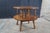 Mid 20th Century Sprague Carleton Colonial Solid Rock Maple Round Two Tier Side Accent Table For Sale - Image 6 of 10