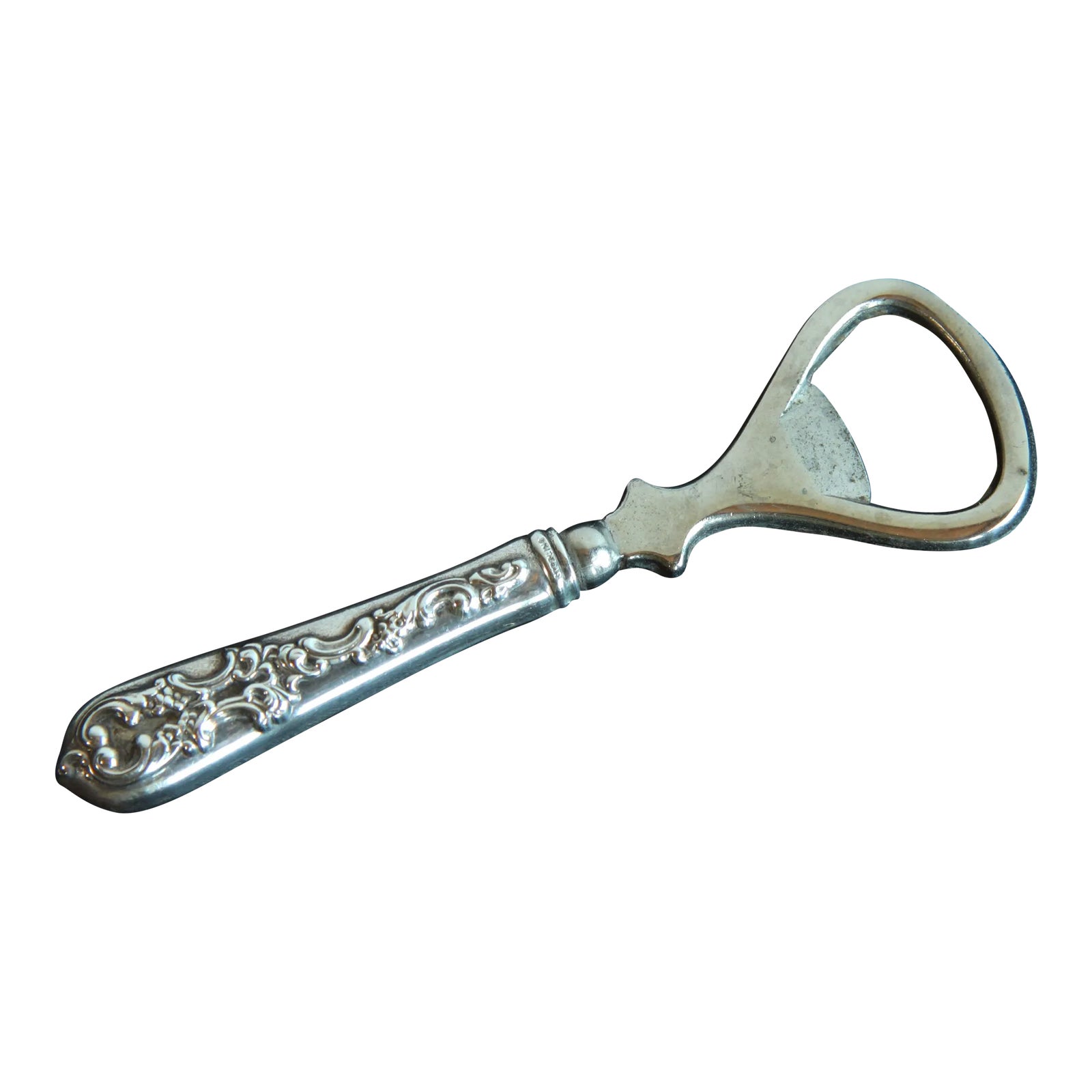 Vintage Sterling Silver Handled Bottle Opener