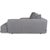 Fabric Corner Sofa in Grey For Sale - Image 12 of 14