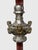 Baroque Monumental Reimagined Ecclesiastical Standard Incorporating an 18th Century Austrian Processional Finial For Sale - Image 3 of 13