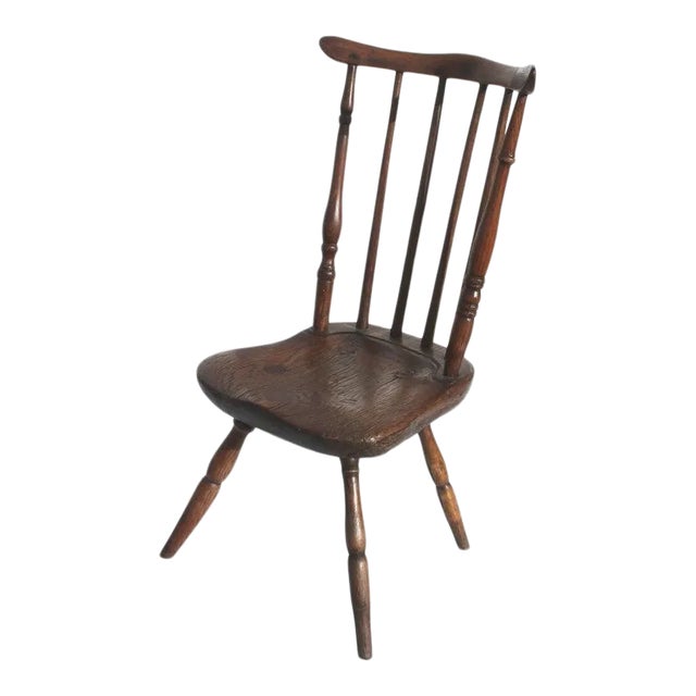 Early and 19th Century Child's Windsor Chair For Sale