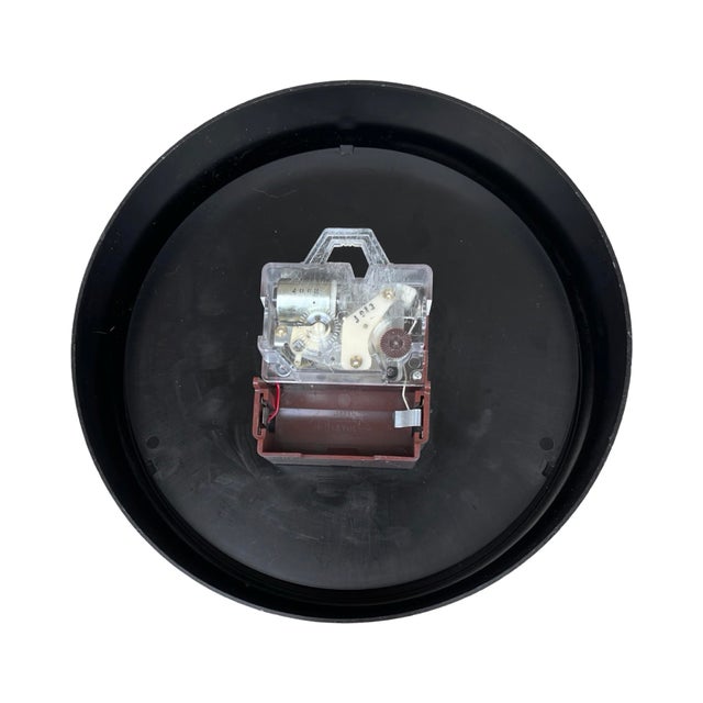 Mid-Century Modern Designer Wall Clock, Hanson Ireland, 1990s. For Sale - Image 3 of 12