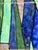 Aqua 1960s Harris G. Stron Twelve Ceramic Tile Modernist Woman's Portrait For Sale - Image 8 of 14
