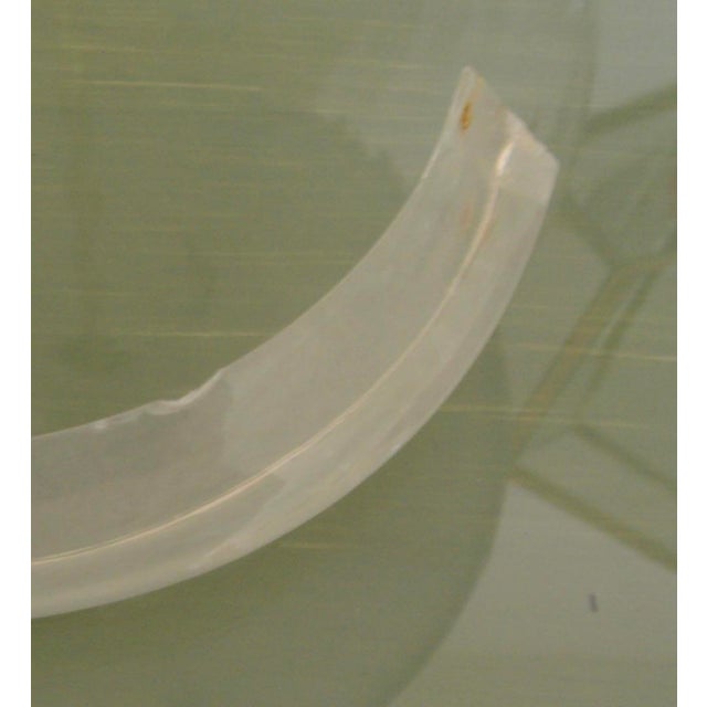 1970s Contemporary Lucite and Metal Chandelier For Sale - Image 9 of 13