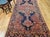 Navy Blue 19th Century Persian Farahan Gallery Rug, Hand-Knotted Wool, Geometric Pattern, Red & Navy, 5x10 For Sale - Image 8 of 17