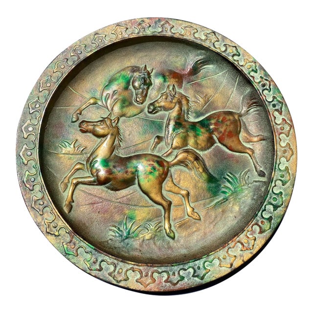 Early 20th Century Bronze Horse Sculpture For Sale