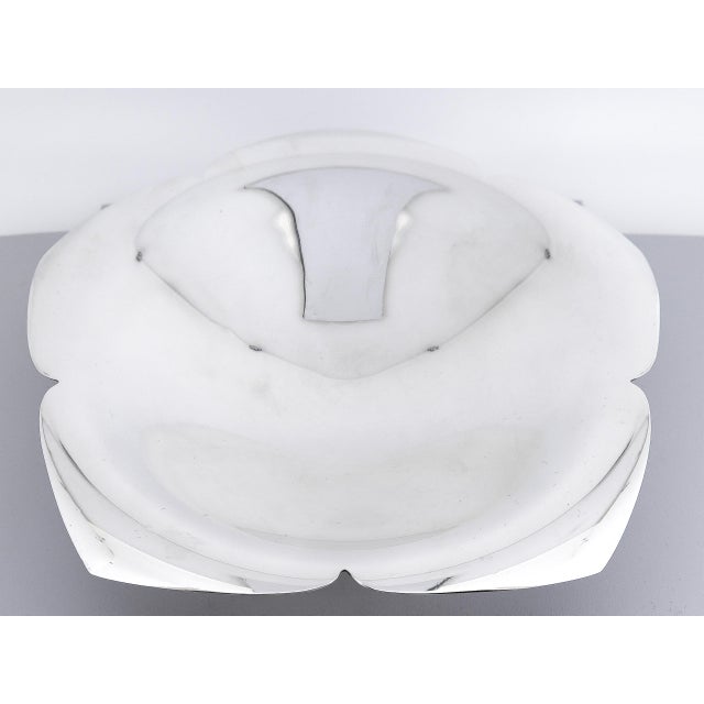 Mid-Century Tiffany & Co. Sterling Silver Figural Flower Bowl or Vide Poche For Sale In Philadelphia - Image 6 of 15