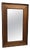 Victorian Carved Golden Oak Wall Mirror, 1880 For Sale