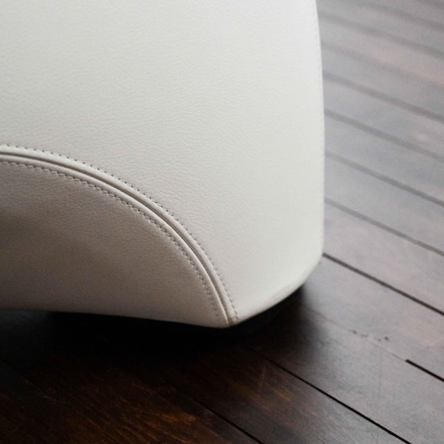 Hal Chair in White Leather by Marc Sadler for Cassina, 1990s For Sale - Image 10 of 18