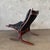 Vintage 1960s Black Leather Westnofa Siesta Chair For Sale In Los Angeles - Image 6 of 12