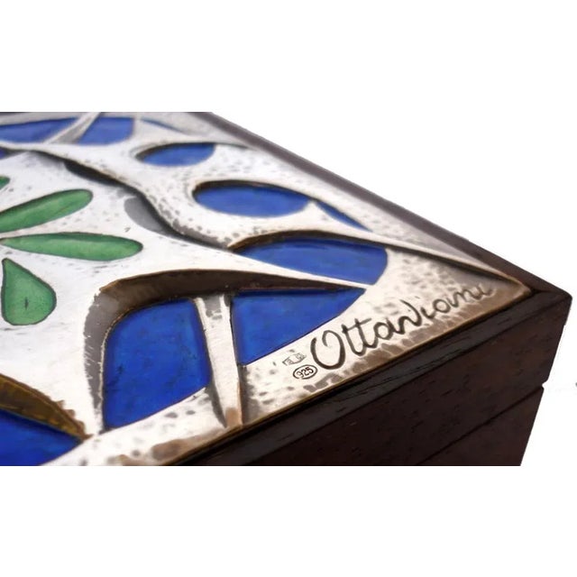 1970s Italian Silver Box from Ottaviani, 1970s For Sale - Image 5 of 7