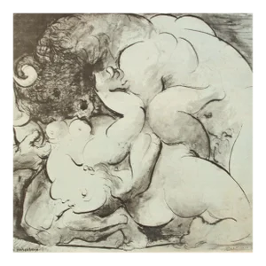 Pablo Picasso "Minotaur" Original Limited Edition Lithograph & Hardcover Set/2