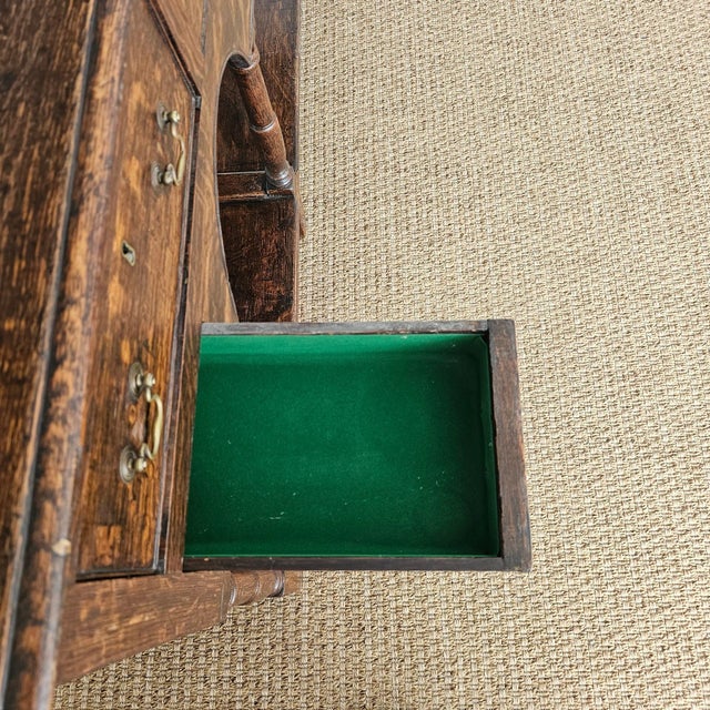 Antique Welsh Oak Dresser Circa 1830 Georgian Plate Rack Farmhouse Cupboard For Sale - Image 15 of 15