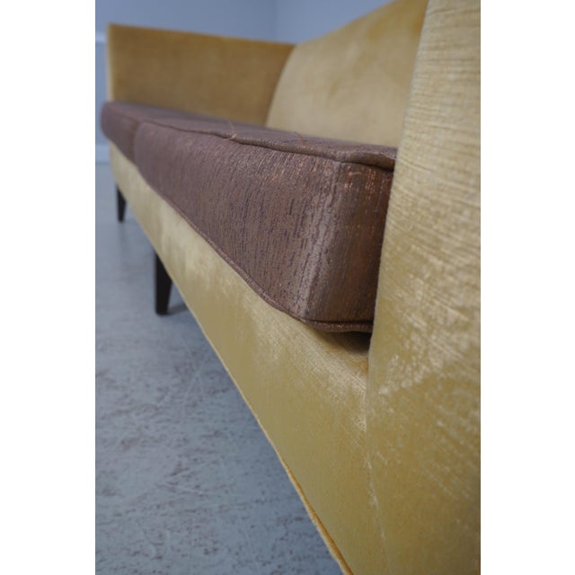 Baker Modern Design Upholstered Sofa For Sale - Image 12 of 18