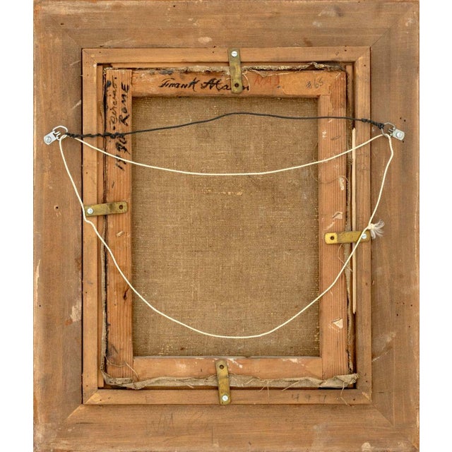 1970s Frank Mason Floral Still Life Oil on Canvas, 1970 For Sale - Image 5 of 7