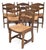 Chairs by Guillerme and Chambron, 1950s, Set of 6 For Sale - Image 11 of 11