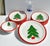 Set 12 Pfaltzgraff Marimekko Oy Christmas Tree Red Band Design Dinnerware Late 20th Century For Sale - Image 9 of 16