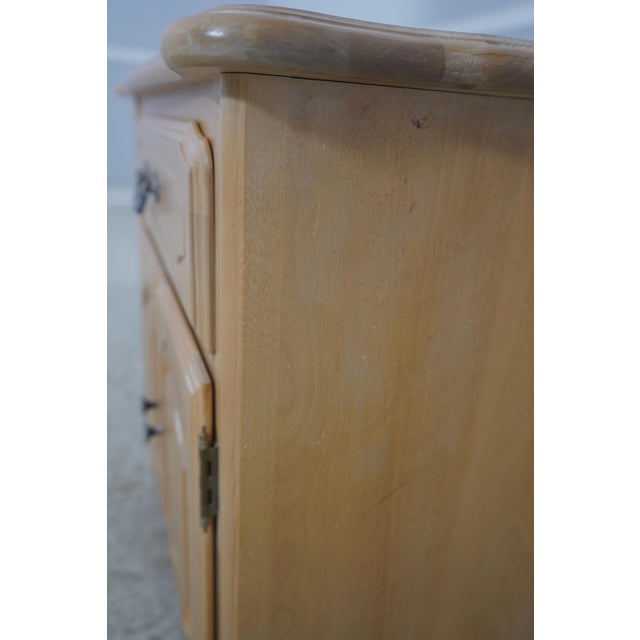 1990s Pair Ethan Allen Country French Nightstands For Sale - Image 13 of 18