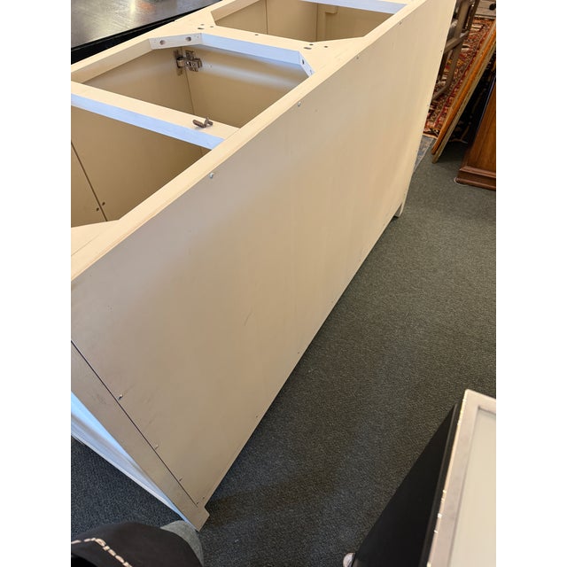 White Gabby Edison Cabinet, White For Sale - Image 8 of 12